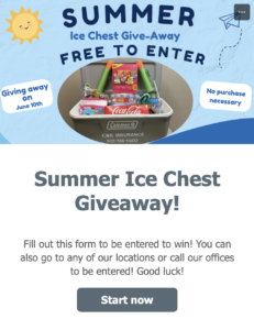 Giveaway